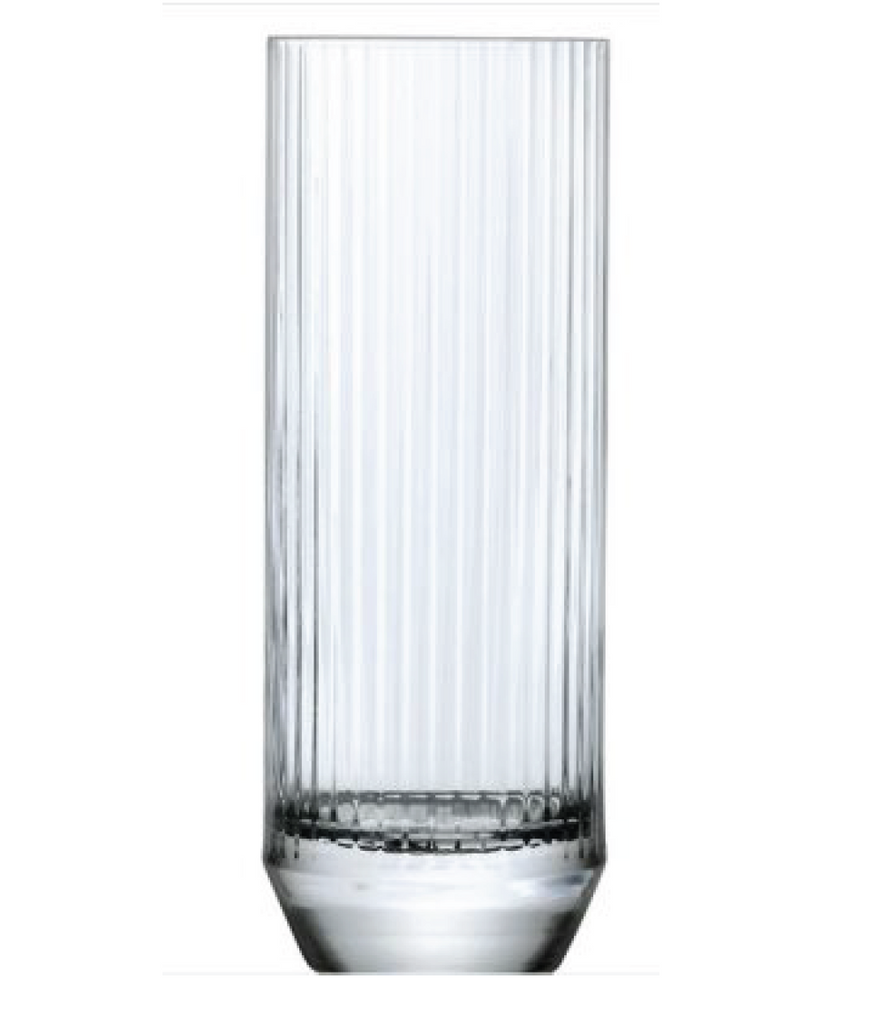 Ribbed Highball Glass - 14.5oz