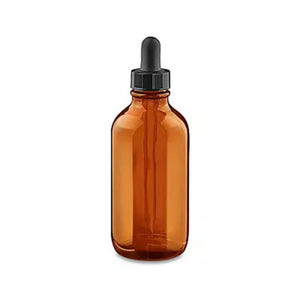 Amber Glass Dropper Bottle 4oz/120ml