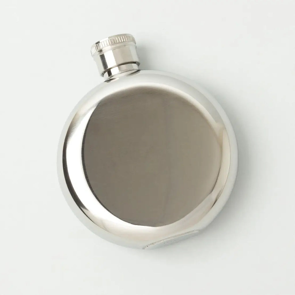 Flask - Round Stainless Steel