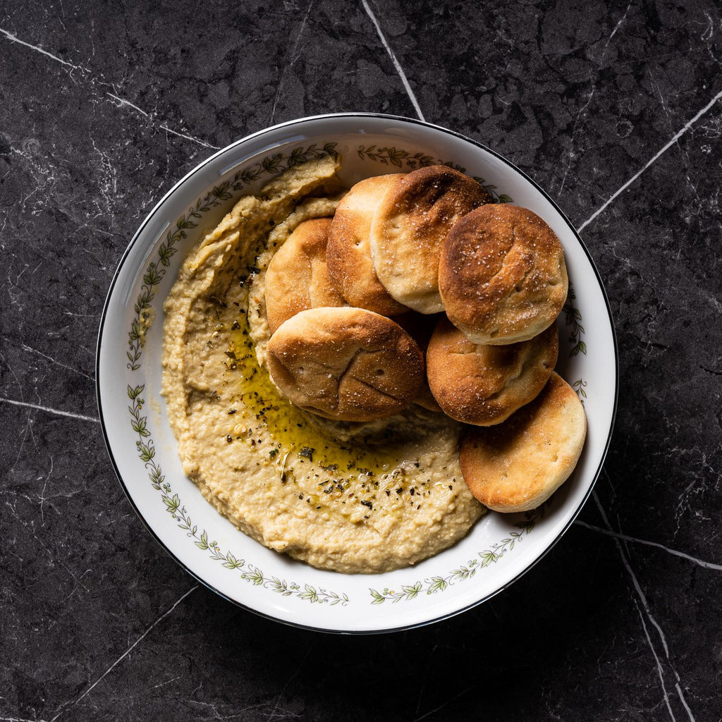 Fresh Naan Bread & House-Made Humous