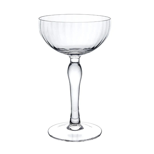 Ribbed Bella Coupe Glass